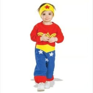 HALLOWEEN INFANT WONDER WOMAN Size 1-2 for 6-12 Months Infant
